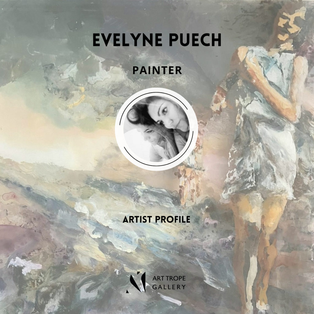 Art Trope Gallery features Painter Evelyne Puech in a dedicated article!