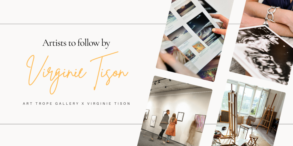 "Artists to follow by Virginie Tison" visual