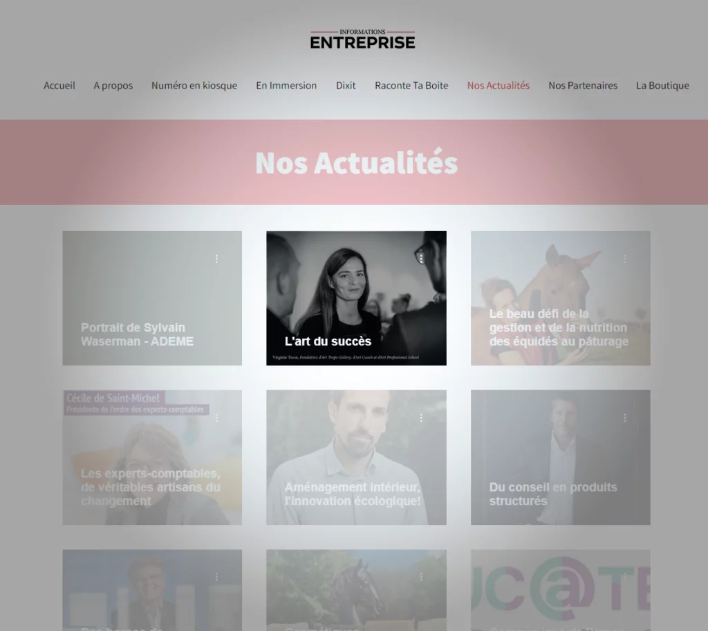 article_informations-entreprise Virginie Tison, l'Art du succès